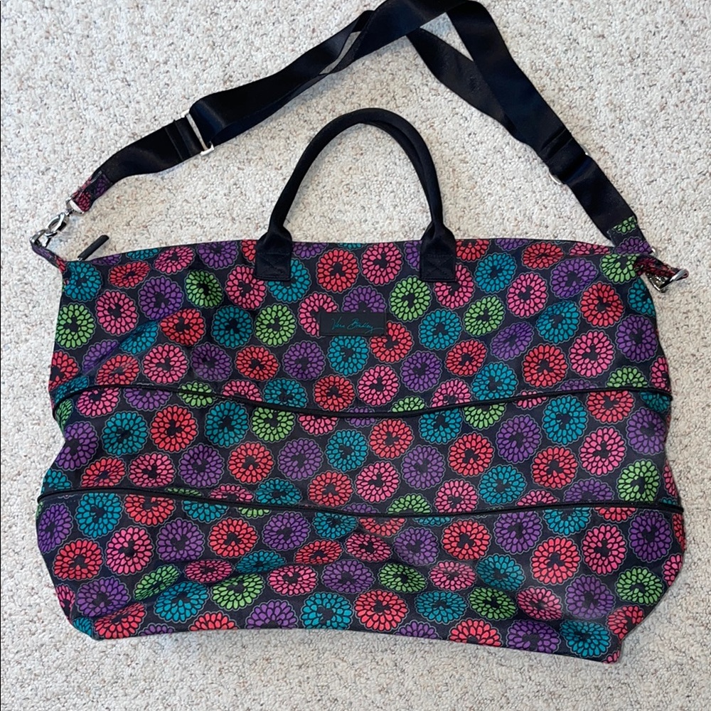 Vera Bradley Disney Collection Adjustable Travel Bag with Adjustable Strap